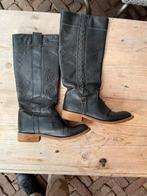 Stoere lederen dames laarzen Bronx 39, Kleding | Dames, Schoenen, Ophalen of Verzenden, Zo goed als nieuw, Zwart, Hoge laarzen