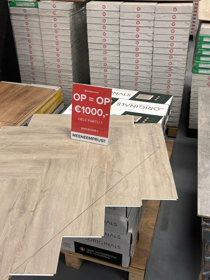 Laatste Partijen PVC & Laminaat - Direct Mee!, Doe-het-zelf en Verbouw, Buizen en Afvoer, Nieuw, Ophalen of Verzenden