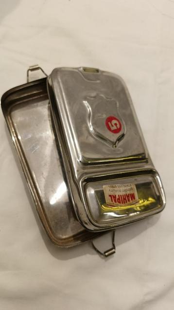 Retro Mahipal trommel – staal, licht & nostalgisch beschikbaar voor biedingen