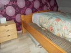 GRATIS 2 persoons grenen bed met auping bodem, Ophalen, Gebruikt, Overige kleuren, 210 cm