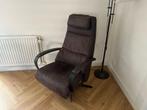 Prominent Humberto E100 Leder Bruin Accu, Huis en Inrichting, Fauteuils, Ophalen, Zo goed als nieuw, Leer, 50 tot 75 cm