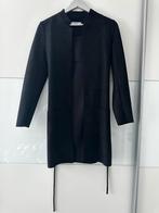 Lange jas zwart suede, Kleding | Dames, Ophalen of Verzenden, Zo goed als nieuw