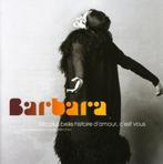 CD BARBARA MA PLUS BELLE HISTOIRE D'AMOUR GREATEST HITS, Cd's en Dvd's, Verzenden, Zo goed als nieuw