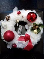 Koopje: kerst krans met verlichting handmade zie de Fotos, Diversen, Kerst, Ophalen of Verzenden, Zo goed als nieuw