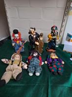 Clown Poppen / Beeldjes -, Antiek en Kunst, Curiosa en Brocante, Ophalen of Verzenden