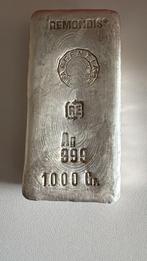 Zeer zeldzaam Zilverbaar 1kg remondis, Ophalen of Verzenden, Zilver