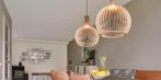 Hanglamp 2 stuks, Huis en Inrichting, Lampen | Hanglampen, Ophalen, Gebruikt, Minder dan 50 cm