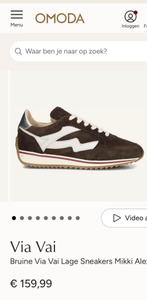 Via Vai sneakers NIEUW! Mt 38, Via Vai, Bruin, Nieuw, Ophalen of Verzenden