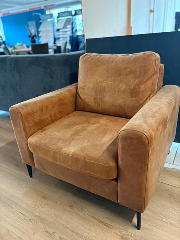 1 zits fauteuil  leder cognac NIEUW beschikbaar voor biedingen