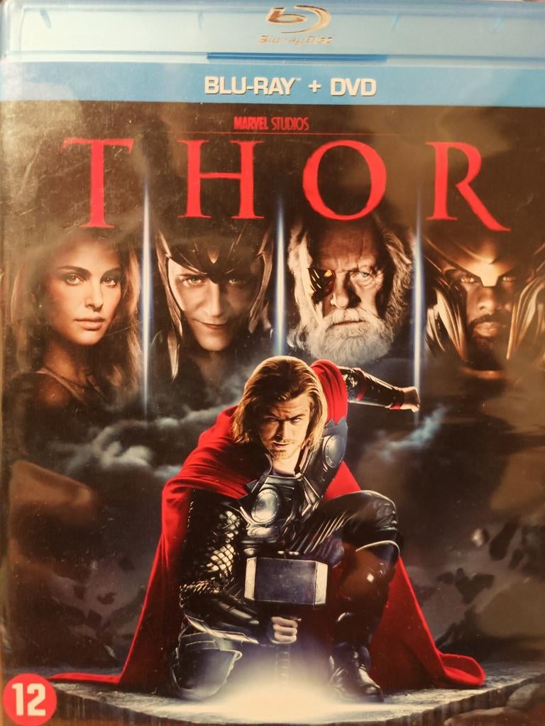 Thor Bluray + Dvd NL ZGAN!! Marvel, Ophalen of Verzenden, Zo goed als nieuw, Actie