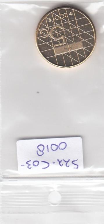 S22-C03-0018-M12 Nederland 5 Gulden BU 2001 KM210 beschikbaar voor biedingen