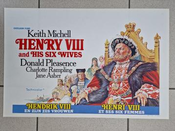 filmaffiche Henry VIII and His Six Wives 1972 filmposter beschikbaar voor biedingen