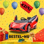Elektrische Kinderauto 12V – Lamborghini Sian | Rood, Kinderen en Baby's, Speelgoed | Speelgoedvoertuigen, Ophalen of Verzenden