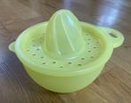 Citruspers geel doorsnee 12,5 cm vintage, Ophalen of Verzenden, Gebruikt