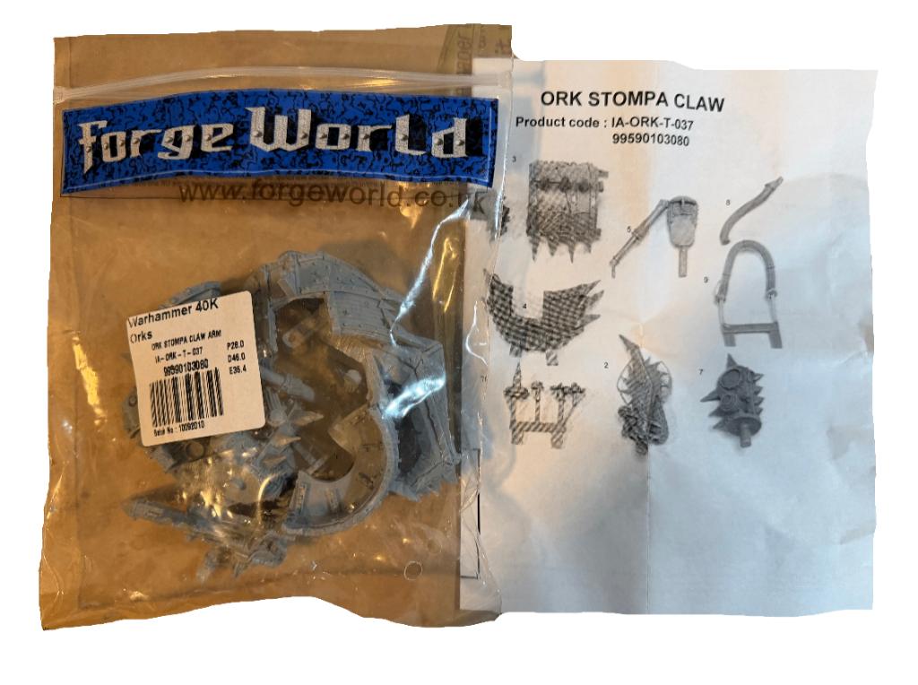 Warhammer 40K Forge World Stompa Claw, ., Warhammer, Ophalen of Verzenden, Zo goed als nieuw