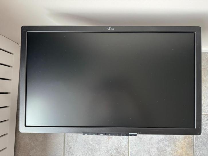 Fujitsu Full HD monitor 24" met ingebouwde speakers, Computers en Software, Monitoren, Gebruikt, 61 t/m 100 Hz, DVI, HDMI, VGA