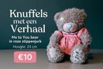 Me to You beer 24 cm roze stippenjurk., Verzamelen, Beren en Cherished Teddies, Ophalen of Verzenden, Zo goed als nieuw, Stoffen beer