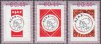 Nederland Persoonlijke zegels Ajax 1-3 postfris, Ophalen of Verzenden, Na 1940, Postfris