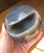 Agaat geode sphere 782 gram, Verzamelen, Mineralen en Fossielen, Ophalen of Verzenden, Mineraal