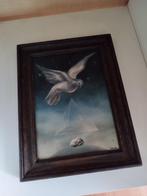 vintage schilderijtje gesigneerd 'VDB 1990', Antiek en Kunst, Ophalen of Verzenden