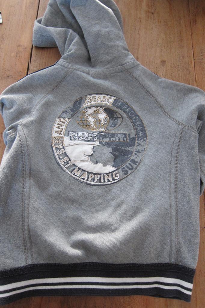 Napapijri vest jongen maat 6 is 116, Gebruikt, Trui of Vest, Merkfreak, Jongen