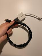 HDMI naar Mini DisplayPort to VGA Video Adapter Converter, Ophalen of Verzenden, Gebruikt