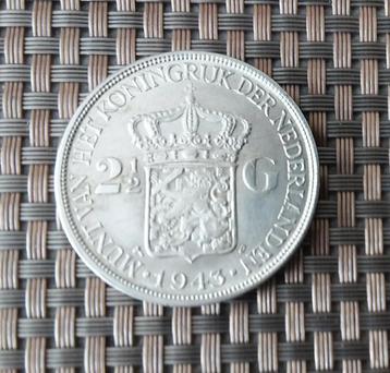 Rijksdaalder Wilhelmina 1943 pr/fdc beschikbaar voor biedingen
