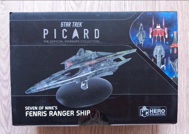 Star Trek Picard Fenris Ranger Ship - Eaglemoss, Verzamelen, Film en Tv, Nieuw, Tv, Beeldje, Replica of Model, Ophalen of Verzenden