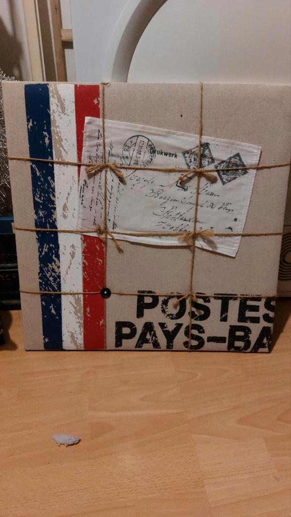 Vintage/Modern Canvas Schilderij, Antiek en Kunst, Kunst | Overige Kunst, Ophalen