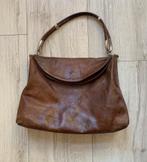 Hogan bruine leren handtas 100% origineel, Ophalen of Verzenden, Gebruikt, Bruin, Handtas