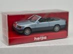 Mercedes Benz 300CE cabriolet (grijs) - Herpa 1/87, Verzenden, Zo goed als nieuw, Auto, Herpa