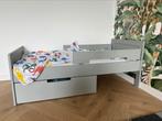 Opknapper peuterbed, 140 tot 160 cm, Gebruikt, Lattenbodem, 70 tot 85 cm