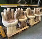 Massieve handstoel uit suarhout handgemaakt | presale -30%, Ophalen