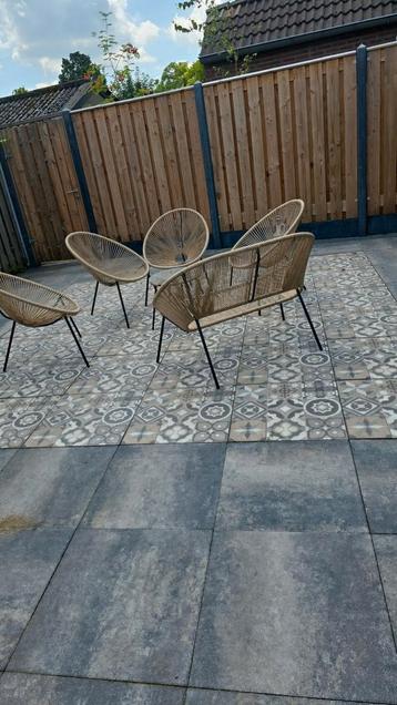 Tuintegels 60x60  Terras tegels,Tuintegels over!  Weg=weg beschikbaar voor biedingen