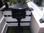los staande gietijzeren brievenbus, Tuin en Terras, Brievenbussen, Ophalen, Gebruikt, IJzer, Staande brievenbus