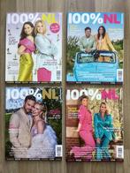 4 x 100% NL magazine 2024 / 2025, Ophalen of Verzenden, Zo goed als nieuw, Gossip of Showbizz