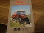 Zetor 4320/4340 5320/5340 en 6320/6340 folders, Verzenden, Zo goed als nieuw, Folder