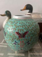 Famille rose gember of thee potje izgst, Verzenden