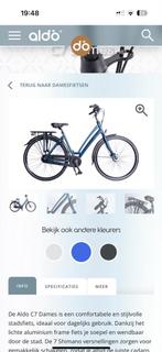 Aldo C7 Damesfiets - Zeer Goede Staat!, Fietsen en Brommers, Fietsen | Dames | Damesfietsen, Versnellingen, Zo goed als nieuw
