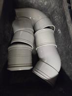 Pvc 160 diverse moffen bochten, Ophalen, Bochten, Pvc, Minder dan 2 meter