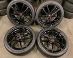 18” Renault Megane velgen + tpms + Bridgestone winterbanden, 18 inch, Gebruikt, Banden en Velgen, 235 mm