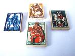 WWII,Winterhulp,Lucifers,doosjes,4X,Nederland,Belgie, Verzenden, Overige soorten, Nederland, Embleem of Badge