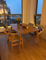 4x wishbone stoelen, Ophalen, Zo goed als nieuw, Vier