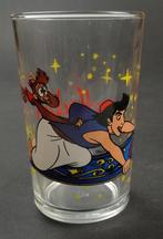 Disney ALADDIN glas 1990's, Verzenden, Overige figuren, Gebruikt, Servies