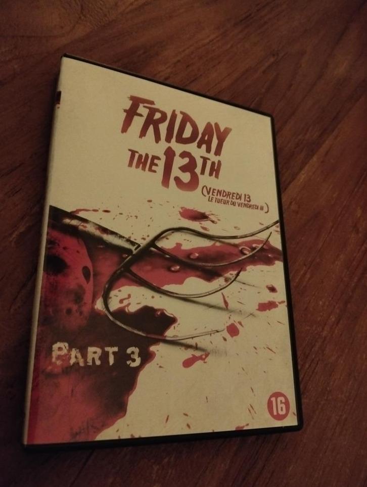 Dvd Friday The 13th part 3 NLO, Cd's en Dvd's, Dvd's | Horror, Zo goed als nieuw, Vanaf 16 jaar, Ophalen of Verzenden