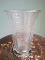 Franse glazen Maatbeker, Mougin France, brocante, Antiek en Kunst, Ophalen of Verzenden