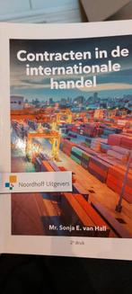 Sonja E. van Hall - Contracten in de internationale handel, Ophalen of Verzenden, Zo goed als nieuw, Sonja E. van Hall