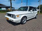 Volkswagen Golf 1.8 Cabriolet AUT K6 1986 Wit, Auto's, Volkswagen, Cabriolet, Wit, Leder, 1781 cc