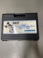 Samson 5Kit Drum Microphone Set Of 5, Muziek en Instrumenten, Microfoons, Instrumentmicrofoon, Ophalen of Verzenden, Zo goed als nieuw