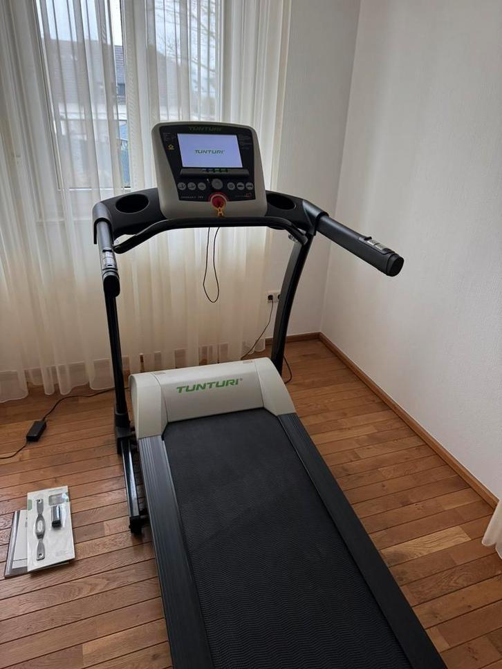 Tunturi T80 Loopband - Defect Scherm, Sport en Fitness, Fitnessapparatuur, Zo goed als nieuw, Loopband, Benen, Metaal, Ophalen